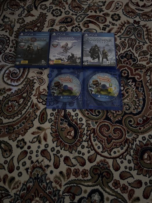 Диски на playstation 4 и 5 версию
