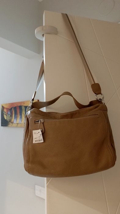 Сумка Furla 2way, кожаная, оригинал, б)у