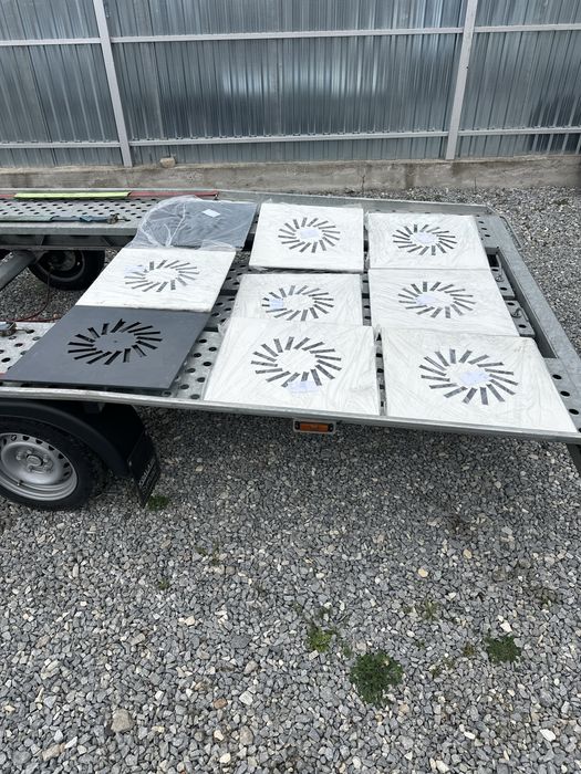 Anemostat turbinator patrat*ventilatie pentru tavane casetate
