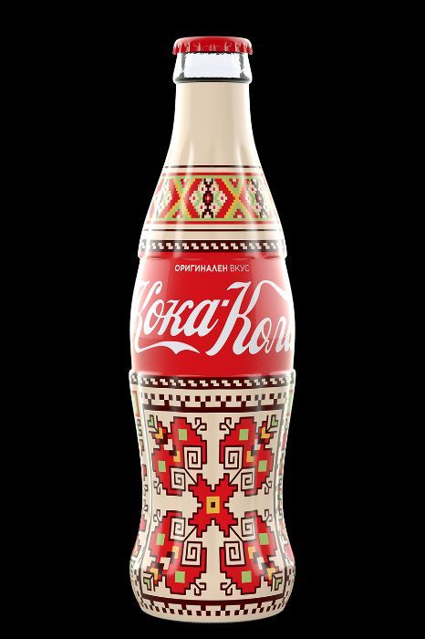 Кока кола бутилки с шевици/Coca cola 0,250ml.