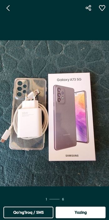 Samsung a73 5g yangi