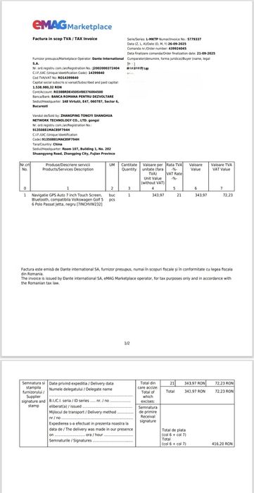 Vînd navigație android