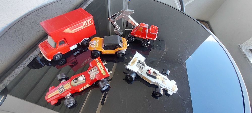 Мачбокс. Лот 5бр. метални колички MATCHBOX