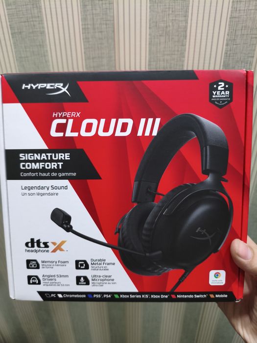 Hyper Cloud 3 идеал йенгиде холати зор наушник