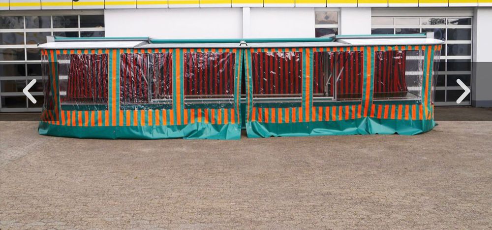 rulota comerciala aprozar mobil 60 mp desfasurata