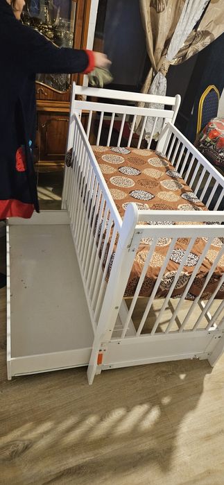 Pătuț de copii cu lada