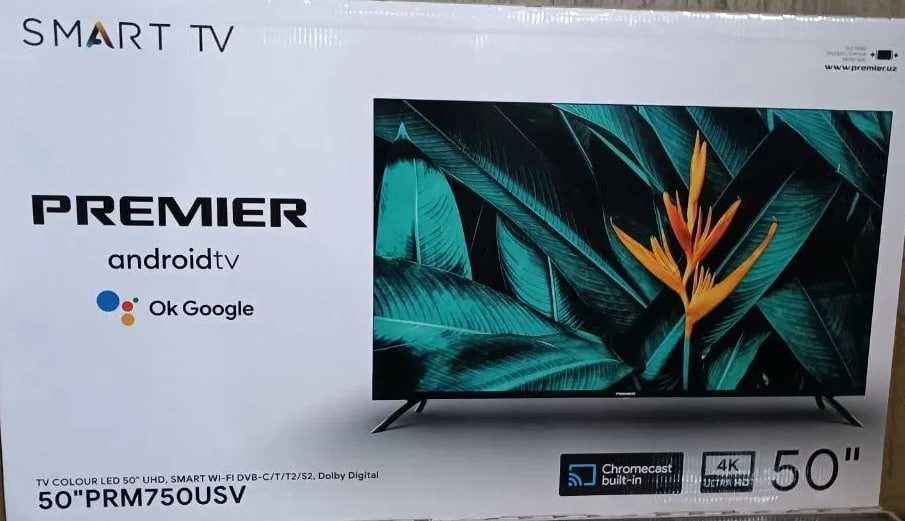 Акция Телевизор PREMIER 85 4K Бонус Прошивка с Доставкой по Городу!
