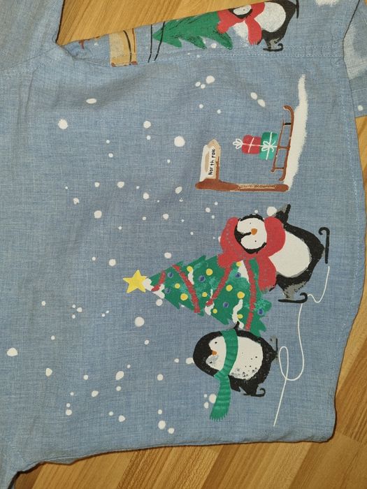 Новогодняя рубашка для мальчика