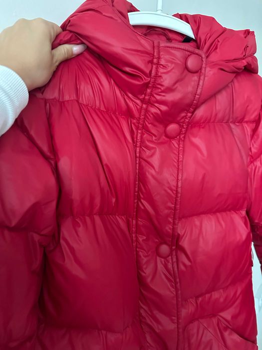 Armani Exchange - гъши пух - зимно яке с колан