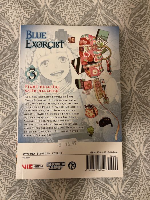 Blue Exorcist, Vol. 3
