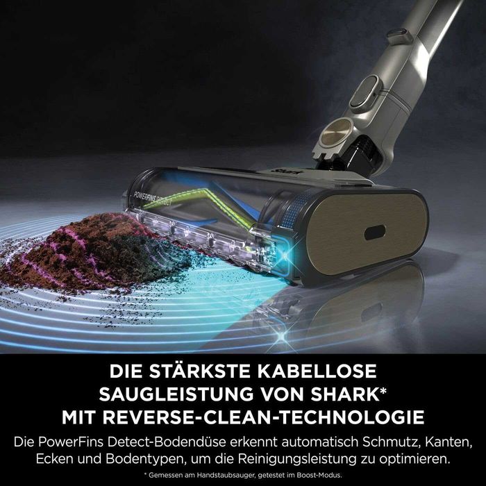 Безжична прахосмукачка Shark PowerDetect Clean&Empty,станция IP3225EUT