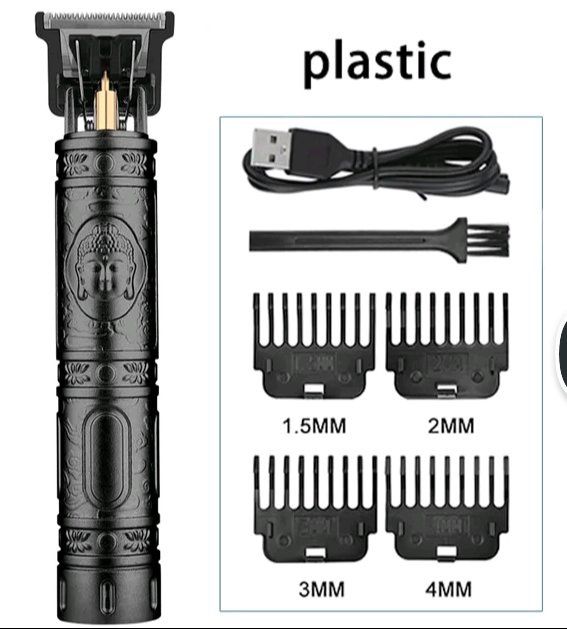 Mașină de tuns, trimmer electric portabil, încărcare USB / produs NOU