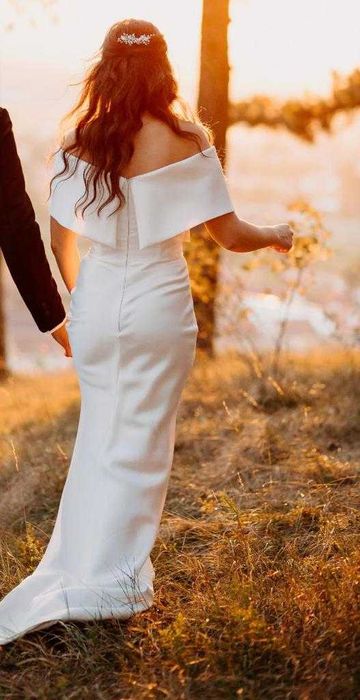 Rochie mireasa, 2 in 1, marimea S