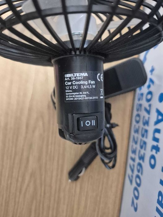 ventilator 12 v cu suport - lot fm 2006