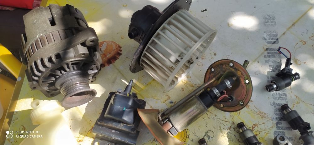 Delcou, alternator, pompă benzină, bobină , aeroterma,rampă inj. Cielo