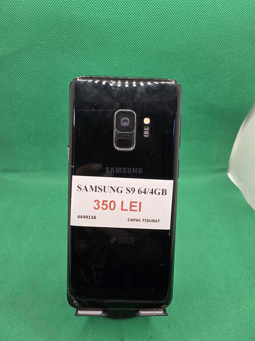 Samsung S9 64/4GB•Capac Fisurat •Amanet Lazar Crangasi •44491