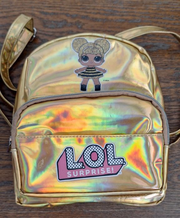 Лот детска раница и чанта за кръст LOL Surprise за 10лв. общо