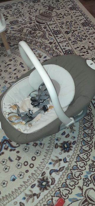 Электрокачалка-шезлонг детский, люлька б/у