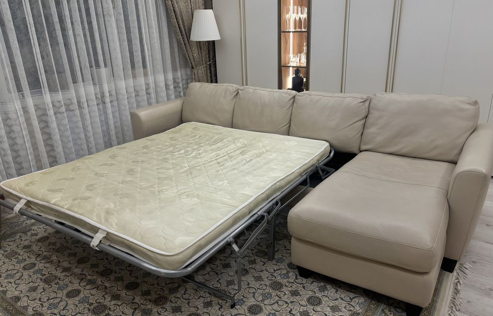 Диван, натуральная кожа