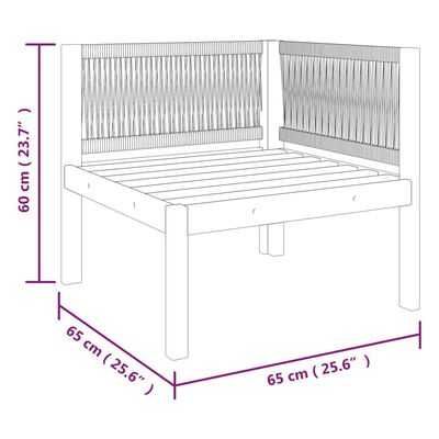 vidaXL Ъглови дивани 2 бр. с възглавници