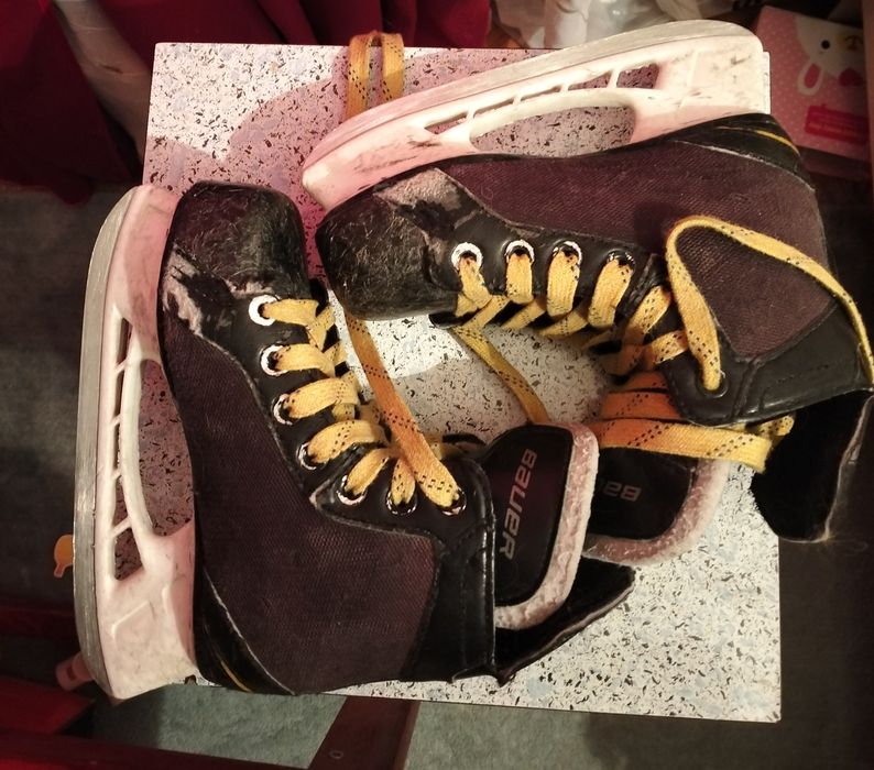 Детские коньки с сумкой