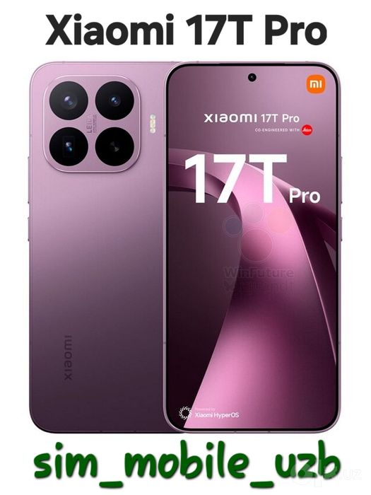 Xiaomi 17T Pro  (2026) Super Skidka+Garantiya+Dastavka
