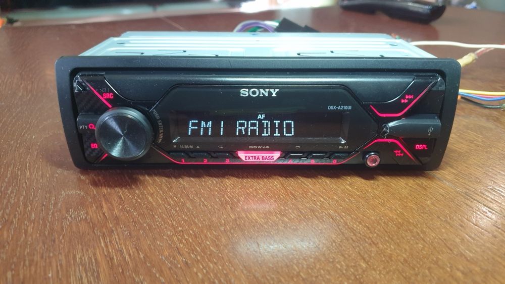 Авто радио плеър музика за кола Сони Sony USB AUX