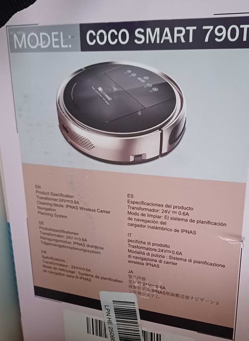 Прахосмукачка робот PROSCENIC COCO 790t