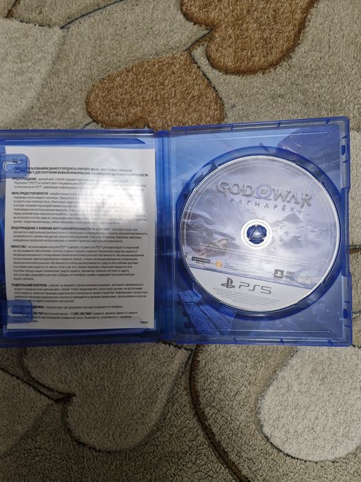 Диск ps5 god of War 5