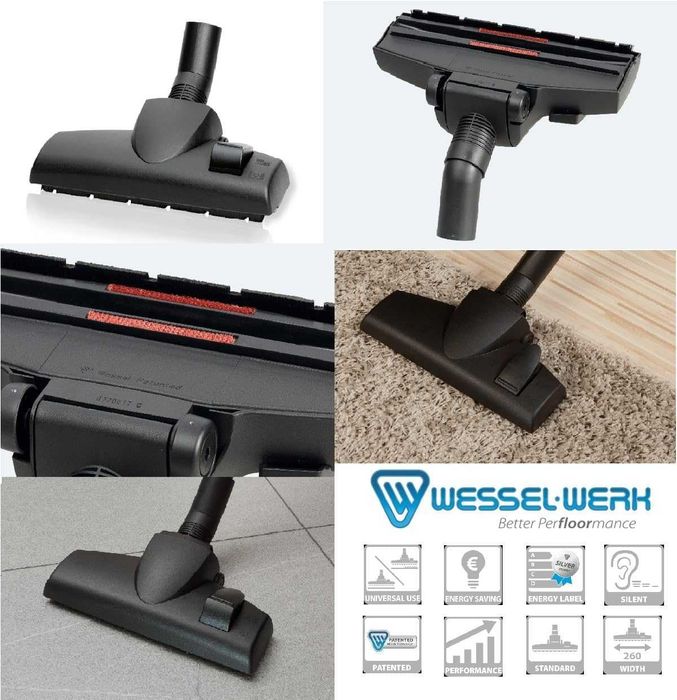 Прахосмукачка без торба Akitas 800 W, 1,5 л, за твърди подове и килими