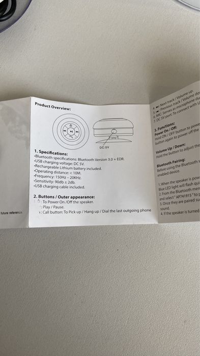 водоустойчива bluetooth колонка