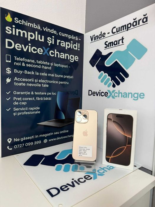 iPhone 16 Pro 128GB 89% Sh * Garantie *Buy Back * deviceXchange