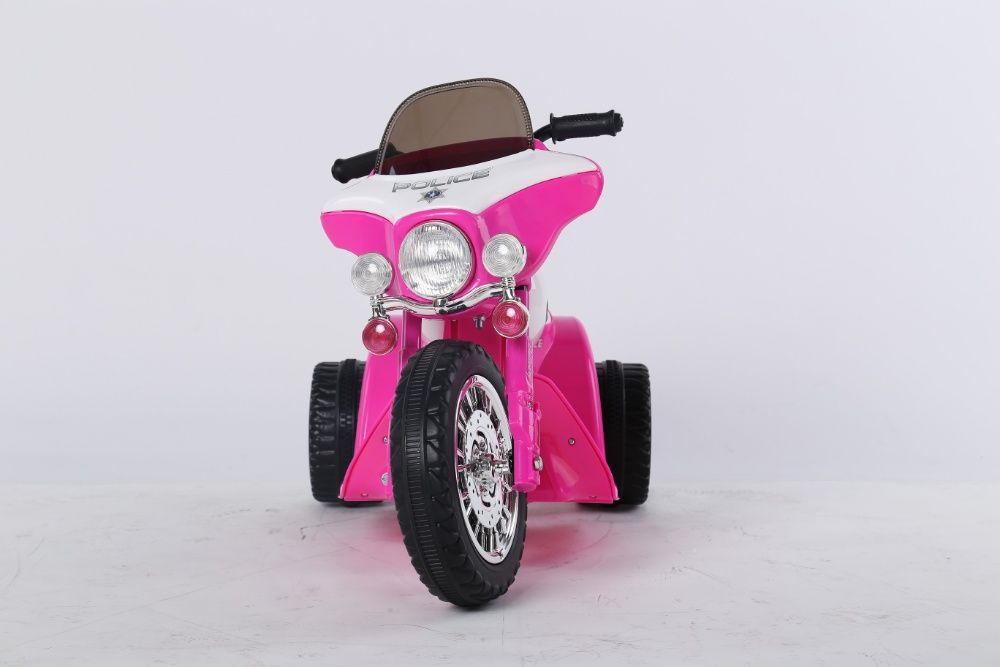 Motocicleta electrica pentru copii, POLICE JT568 35W STANDARD #Roz