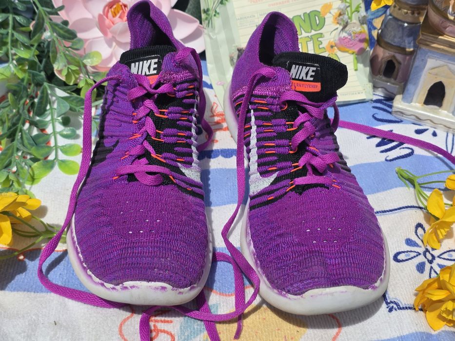 Nike Free Run лилави кецове