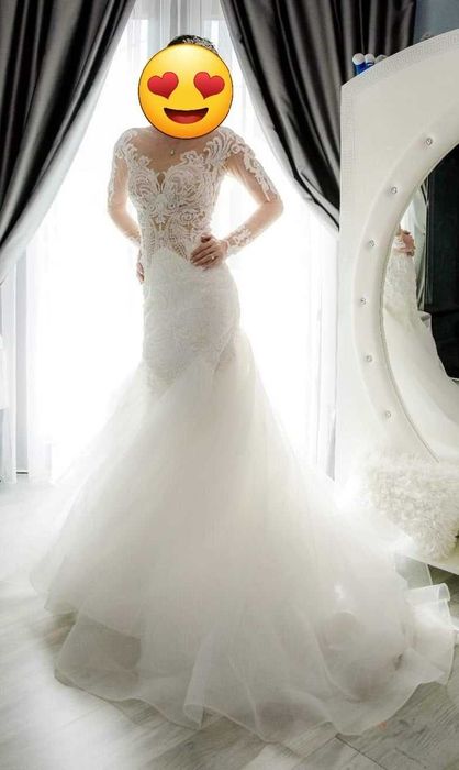 VAND Rochie de mireasa tip sirena  ,