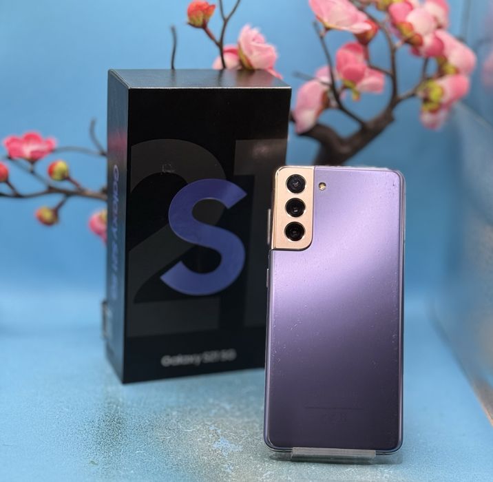Samsung Galaxy S21, 256 GB, 8GB RAM, Dual SIM, 5G, Phantom Violet