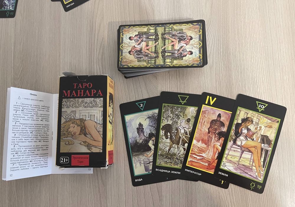 Карты Таро Уэйта и Манара