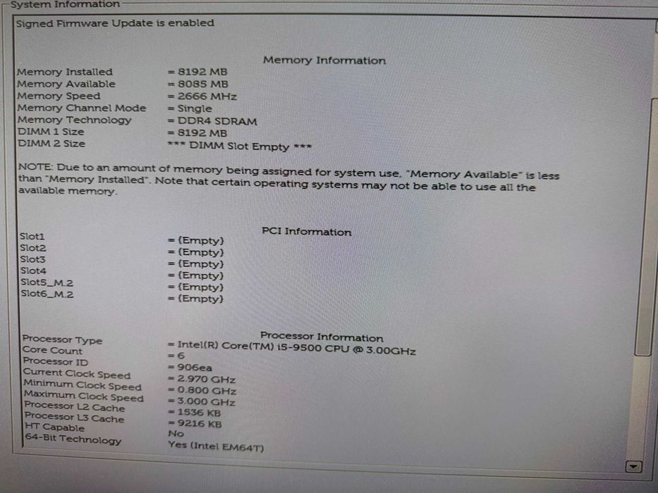 Calculator Dell OptiPlex 3070 - Dell 3070 i5