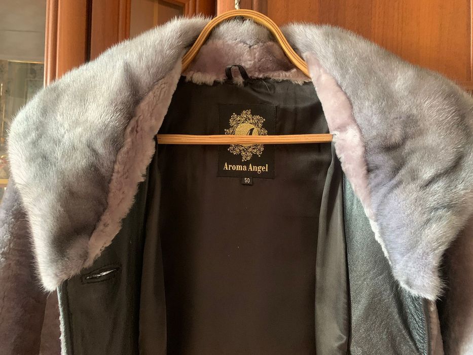 Шуба женская цигейка