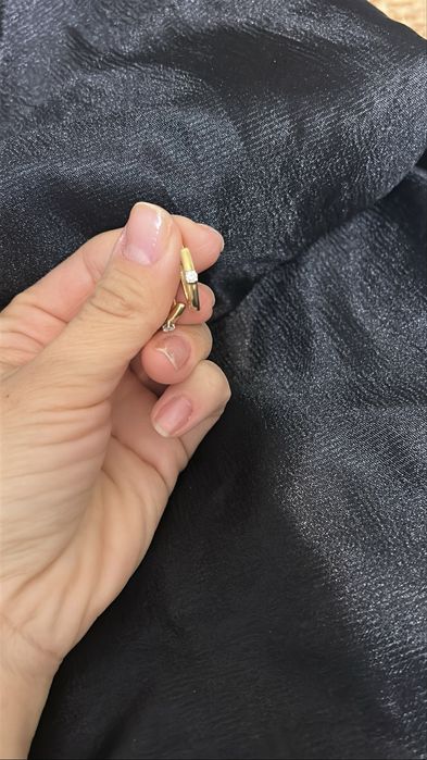 Серьги с бриллинтами 750 проба