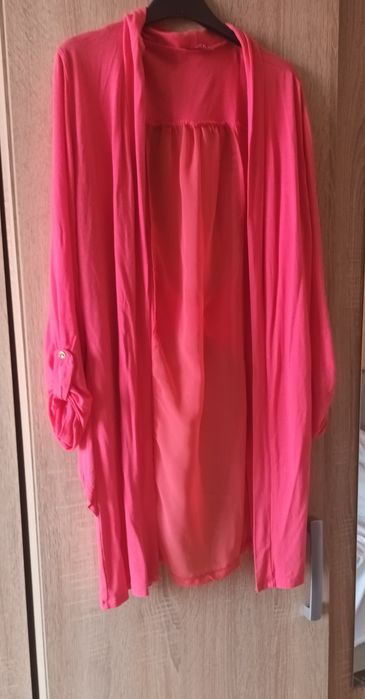 Blazer superb cu funta  culoare placuta piersica