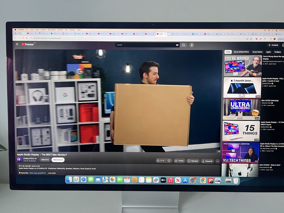 Monitor Apple Studio Display 27 inch 5k