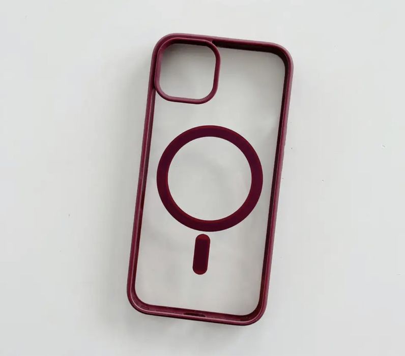 Iphone 14/15/16E/PRO/MAX/PLUS Husa Compac Cerc Magsafe Margine TPU