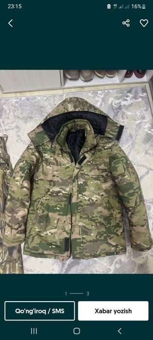 Bushlat qishki issiq