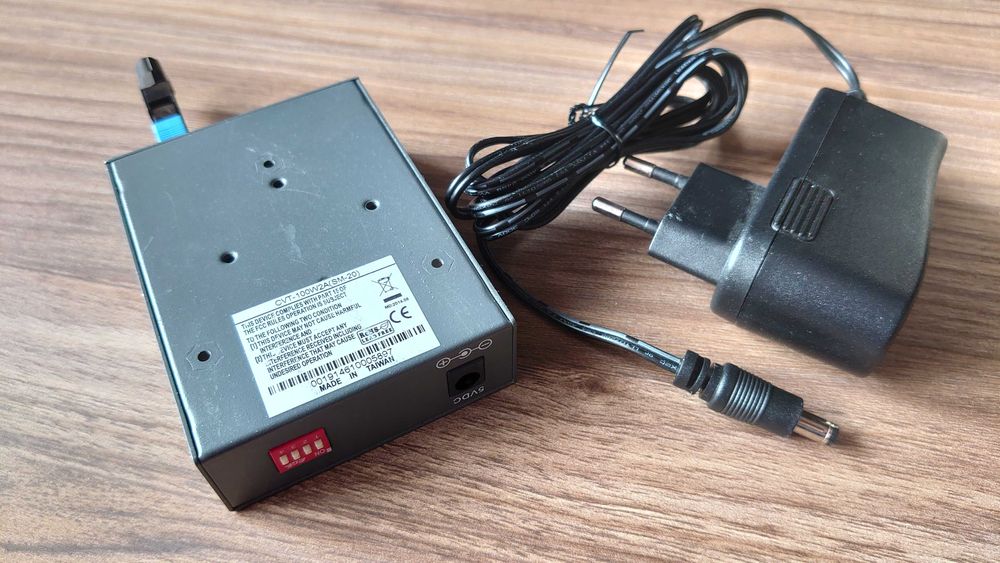Оптичeн Медия конвертор CVT-100W2A(SM-20)