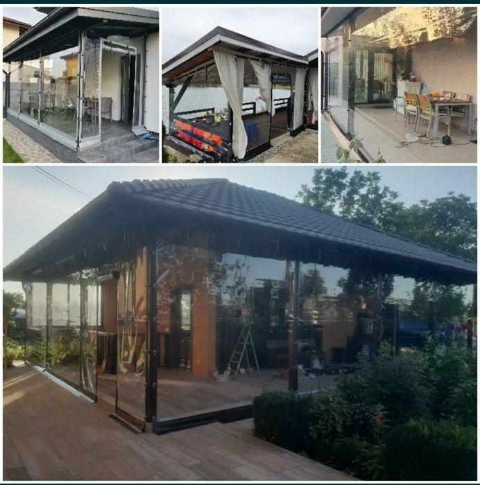 Închideri terase și foișoare