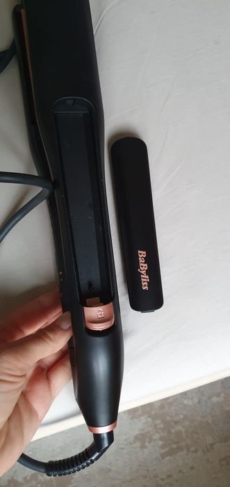 Placă de păr Babyliss cu abur