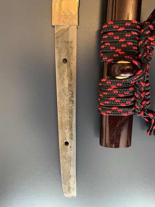 Artă japoneză/sabie katana originală/certificare