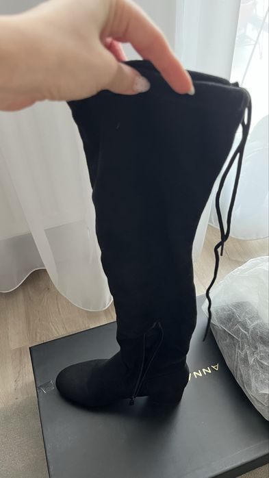 Cizme de primavara peste genunchi