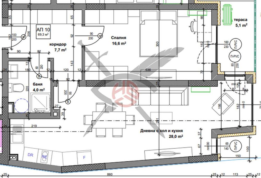 ЕКСКЛУЗИВНО! Двустаен апартамент в кв. Банишора № сграда 1388 ап. 39744